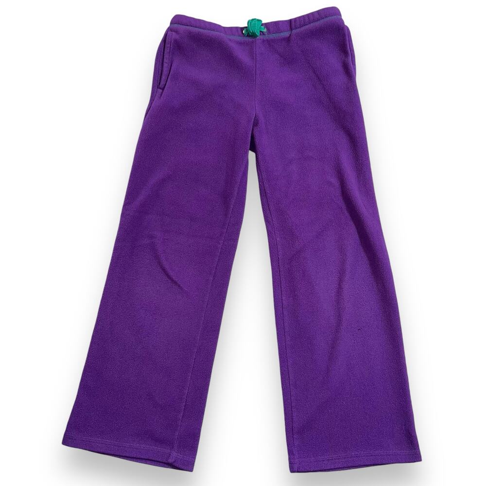 Danskin Now Girls Fleece Pants Casual Pajama Loungewear Purple Medium 7 8